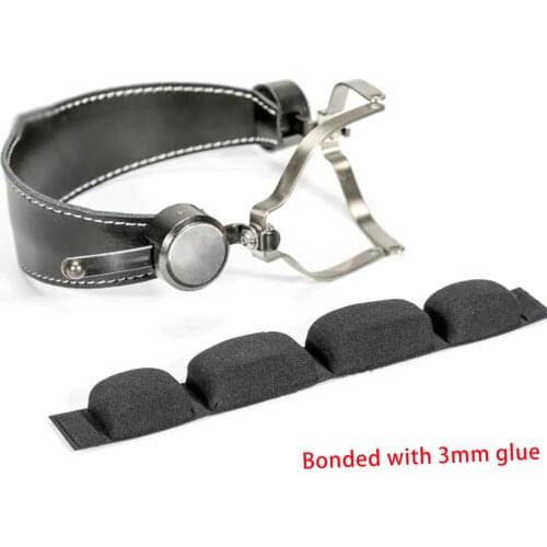 DIY Full Metal Headset head beam Metal head replacement Headband Ear Foam For Denon AH D1100 A100 Headphone Head Band Pads