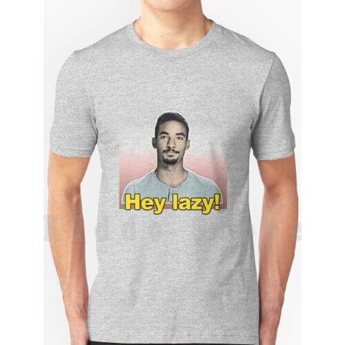 Azan " Hey Lazy " / 90 Day Fiance Tribute Design T Shirt Cotton Men Diy Print Cool Tee 90 Day Fiance Recap 90 Day Fiance Quote