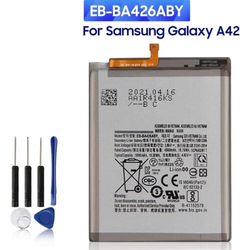 Original Replacement Phone Battery EB-BA426ABY For Samsung Galaxy A42 4860mAh