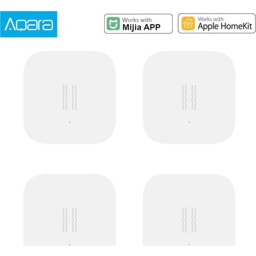Original Aqara Vibration Shock Sensor Wireless Zigbee Connection Motion Sensor For Xiaomi Mi Home APP Work With Apple Homekit