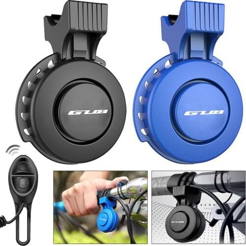 Rechargeable 120db Cycle Bell Waterproof Portable Electronic Bicycle Horn Cycling Handlebar Electric Bike Ring Mini Alarm Bells