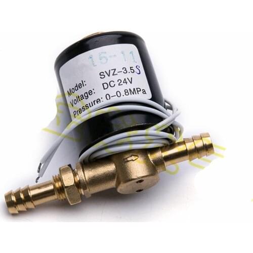 SVZ-3.5S 2 Position 2 Way Solenoid Valve ACDC 24V 36V 220V Wire Feeder Argon Arc Welding Machine Plasma Sole