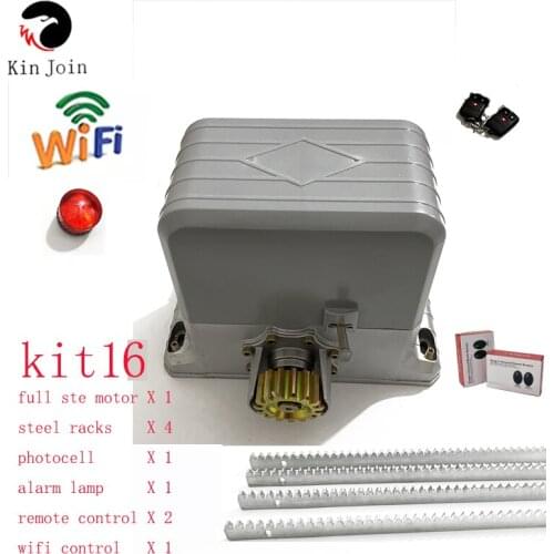 Factory Direct Sales Heavy Duty Up To 1800kg Engine Motor With Steel Racks Optional Accessories Automatic Sliding Gate Operator