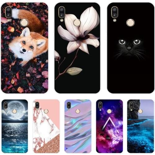 Silicone case For 5.84" Huawei P20 Lite huawei p20 pro case for HUAWEI P 20 back phone cover soft tpu protective clear Coque