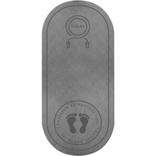 Top!-Non-Slip Mat TPE Yoga Mat Jump Rope Skipping Floor Workouts for Sports Pads Silent Yoga Pad Textured Thick 8mm