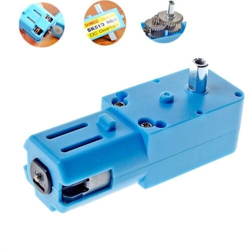 TT DC 6V 12V Gear Motor Single/Double Shaft CW/CCW DIY 1:90 Smart Racing Toy Robot Good