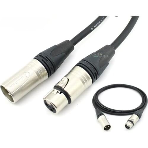 1Pcs imported neutrik performance SREXACT audio cable XLR head NC3FXX fever video and audio subwoofer