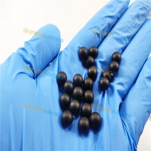 150PCS Diameter 10mm NBR rubber ball nitrile rubber sealing rubber ball rubber NBR ball have small mold line