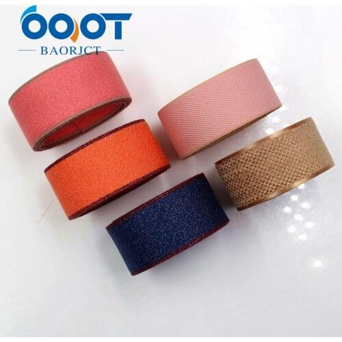 1801057,25MM 10yards high quality double face cotton ribbon DIY handmade Hair accessories Material wedding gift wrap decoration