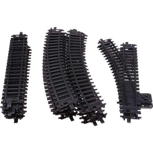 26x / Set 1:87 HO Guage Model Railroad Train Rail Way Tracks Oval Layout Scene