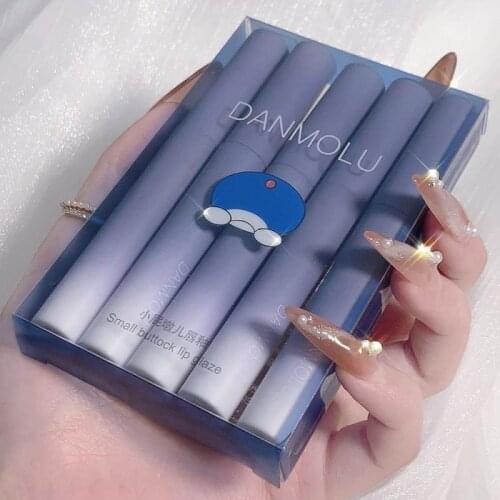 Velvet Matte Lipstick Sexy Toot Lips Lip Gloss Waterproof Lipstick Lips Makeup Long-lasting Moisturizing Cosmetic TSLM1