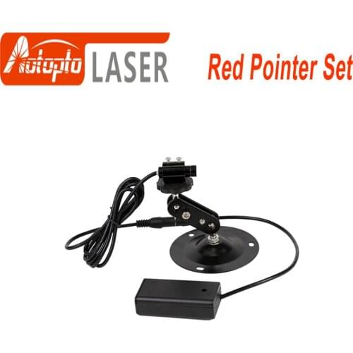 Red Laser Locator Red Dot Beam Marking Positioning Red Focusable Laser Diode Module +Battery Case+mount For marking machine