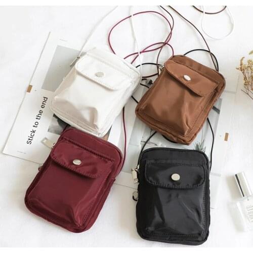 Drop Shipping Cellphone Bag Fashion Daily Use Small Summer Shoulder Bag for Women New Arrival crossbody Bag сумка женская Oxford