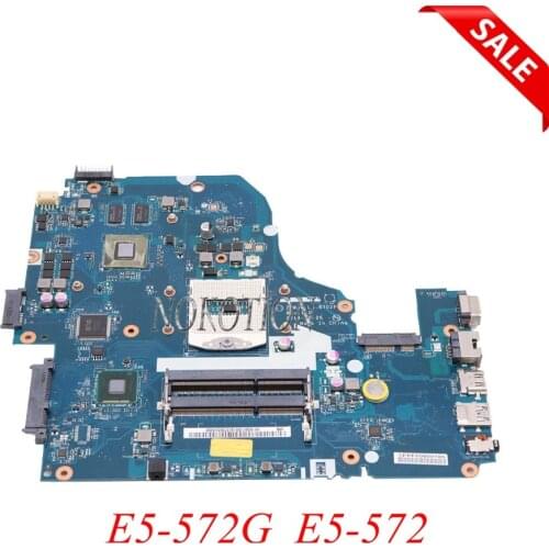 NOKOTION Z5WAW LA-B702P NBMQ011001 NB.MQ011.001 Laptop motherboard For acer aspire E5-572G E5-572 HM86 GT840M GPU Main board