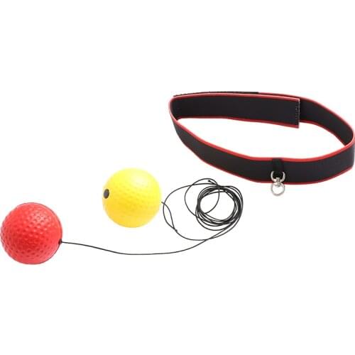 Minjie Training Kick Boxing Reflex Ball Head Band Fighting Speed Training Punch Ball Muay Thai Exercise Equipment Accessories