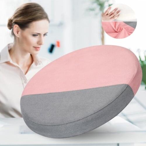 Soft Comfortable Non-fading Memory Round Cotton Core Cushion Slow Rebound Chair Cushion Beautiful Buttocks Cushion Futon Tatami