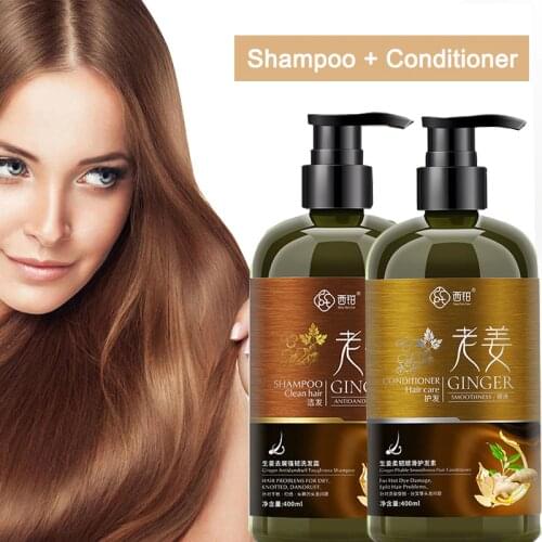 Shampoo and Conditioner Set - Anti Hair Loss Hair Regrowth Anti Dandruff Oil Control Moisturizing Repairing Smoothing Hair Set