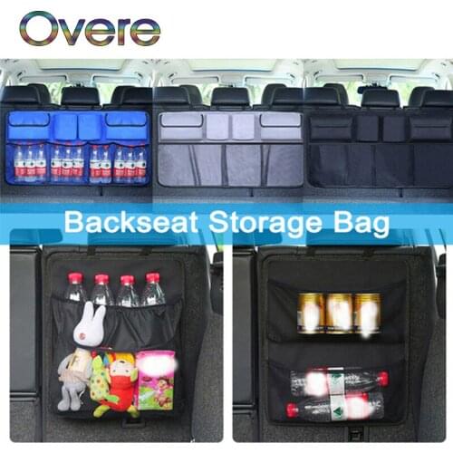Overe Car Trunk Organizer seat Storage Bag Oxford For Kia Rio Ceed Cerato Sorento Mazda CX-7 6 Mini Cooper R56 F56