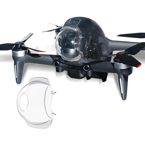 Transparent Gimbal Lens Guard for DJI FPV Dust-proof Anti-collision Protective Drone Camera Flying Cover for DJI FPV Accessories