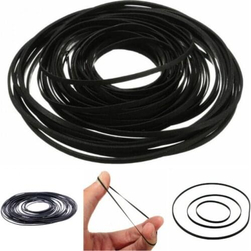 40-135mm DVD Drive Universal Mix Cassette Tape Machine Belt New Assorted Common Belt for Recorders Walkman