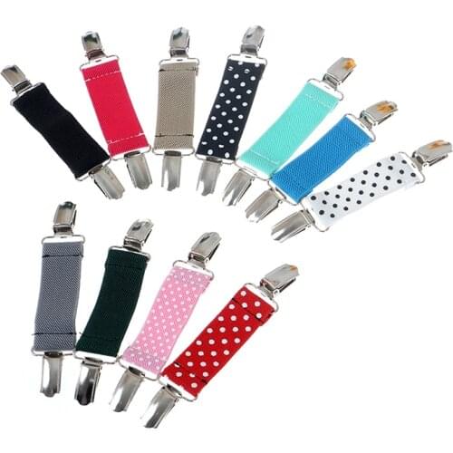 Retro Metal Clip Holder Winter Scarf Clasps Elastic Band Sweater Shawl Clips Women Cardigan Blouse Clips Shirt Collar