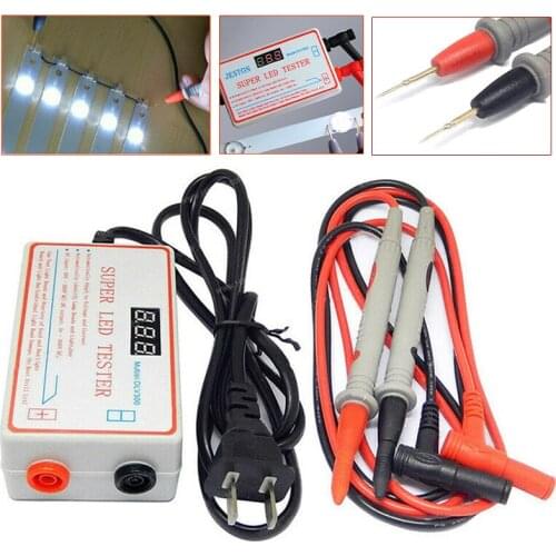 1Set LED LCD Backlight Tester TV Meter Repair Tool Lamp Beads Strip 0-300V Output Automatically Identify Lamp Beads
