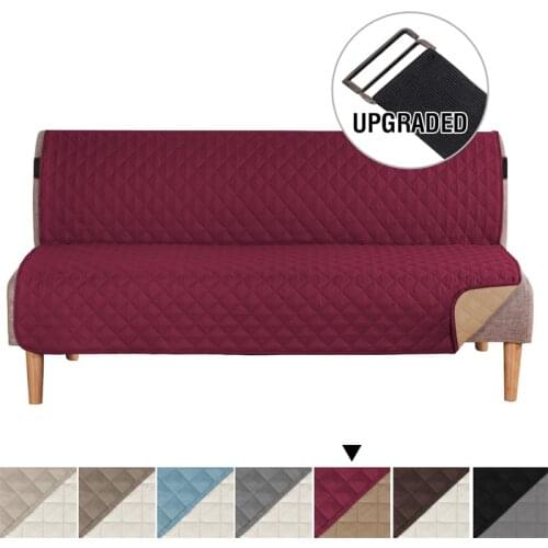 Water Repellent Sofa Bed Cover Snap Fixed Pet Dog Kids Sofa Mat Couch Slipcovers For Living Room Furniture Protector Covers