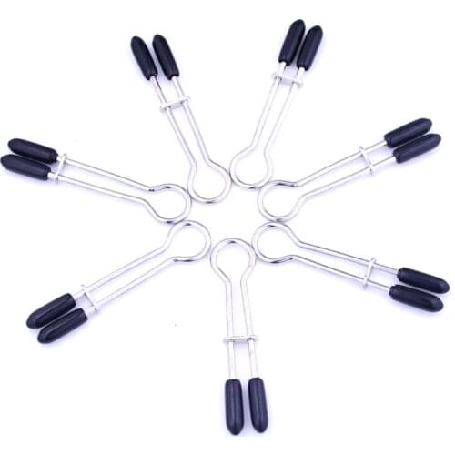 Slave Role Play Nipple Stimulation Sex Toys of Clamp with Metal Chain for Women Fetish Bdsm Bondage Breast Clip Flirt Sexshop