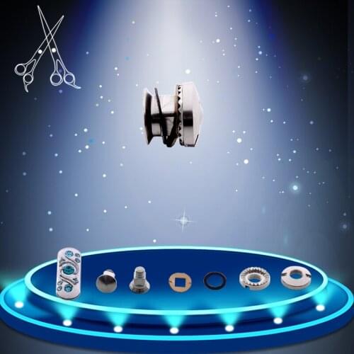 10sets/lot Full Set Of Styling Tool Parts Bearing Screws Tornillo Parafuso Para Barberia Haircut Scissor Accessory