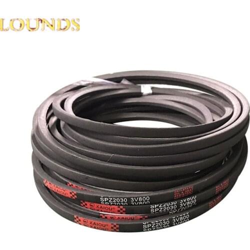 FREE SHIPPING SPZ710 SPZ722 SPZ732 SPZ737 SPZ750 WEDGE WRAPPED V-BELT La Industry Black Rubber SPZ Type Vee V Belt