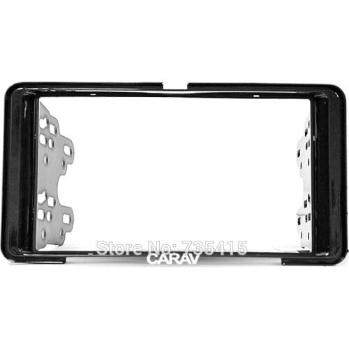 Din Fascia for MITSUBISHI Xpander 2017+ CD DVD Stereo Panel Dash Mount Trim Kit Surround Frame Plate Facia CARAV 11-812