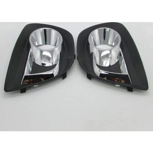 For Great Wall Haval M4 Front Fog Fog Lights Bright Circle Fog Box Cover Bright Circle Bar Lamp with Decorative Board