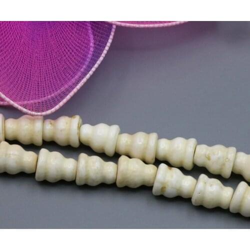 Turkey Stone gourd shape 8x10mm loose beads 15" 2 piece/lot DIY fit jewelry making accessory two colors to choose from