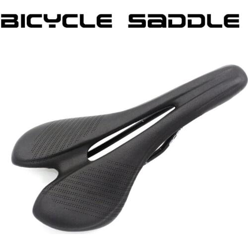 Light Weight 225g Men Used Carbon Saddle Leather Saddle cover Bicycle Seat For Road Bicycle Mountain Bike MTB Cycling