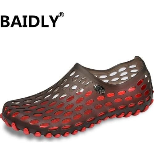 New Men Sandals Summer Flip Flops Slippers Men Outdoor Beach Casual Shoes Cheap Male Sandals Water Shoes Sandalia Masculina
