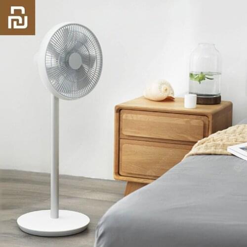 Youpin Smartmi Floor Fan 2S DC Pedestal Standing Mi Home APP Control Rechargeable Air Conditioner Natural Wind For Smart Home