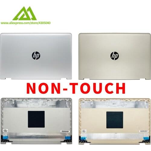 New Original LCD Back Cover Rear Lid Top Case For HP Pavilion 15-BR Series Laptop Non-Touch Screen 924501-001 924502-001
