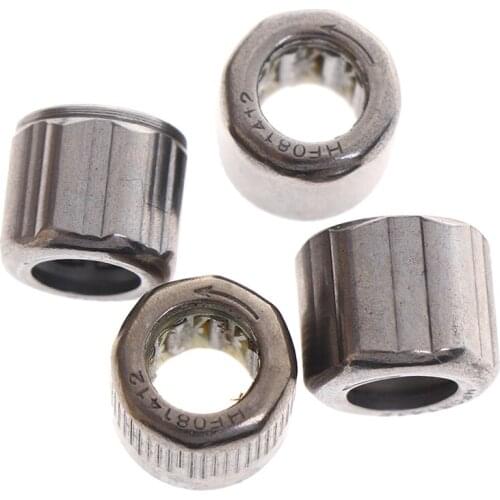2pcs bearing HF081412 Outer ring octagon/Outer hexagonal /Smooth surface/Outer knurled One-way needle roller bearing 8*14*12mm
