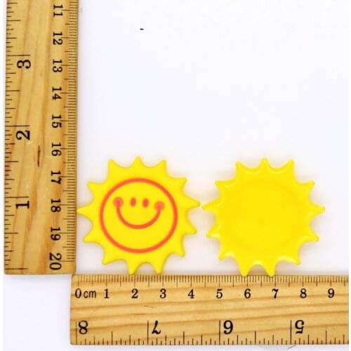 Star Sun Flower Crown Villa Flatback Soft PVC Charms Fit Croc Shoes/Phone Case/iPad DIY Craft Accessories