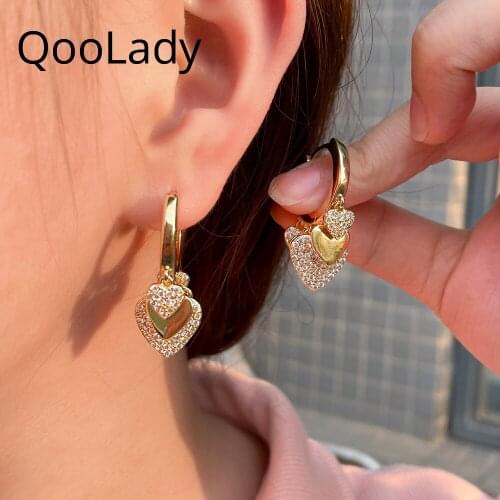 QooLady Earrings Rings