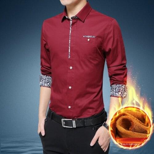 Sayaxiga Men's Warm Shirts