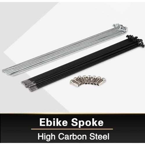 E-bike high quality bicycle 13G/12G high-carbon steel spokes and nipples/78/134/191/197/216/222/224/207/270 mm knitting needle