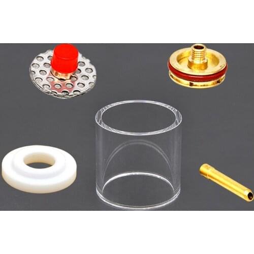 TIG Welding Torch Pyrex Cup Gas Saver Nozzle fit for WP26 17 18 Series