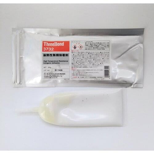 ThreeBond TB3732 Heat Resistant Inorganic Adhesive High Temperature Resistant Glue 1400 Degrees 200G