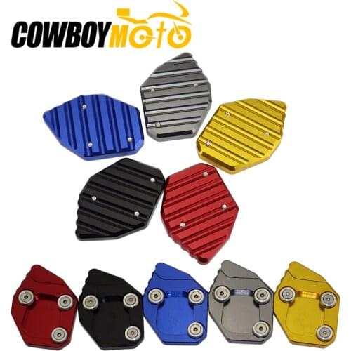 For Honda CBR 600 RR 600RR CBR600RR 2007 2008 2009 2010 2011 2012 Motorcycle Kickstand Extension Side Stand Plate Enlarger