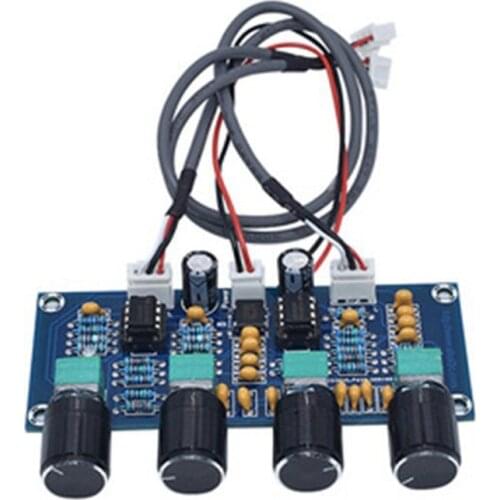 XH-A901 NE5532 Tone Board preamp Pre-amp With treble bass volume adjustment pre-amplifier Tone Controller For amplifier Board