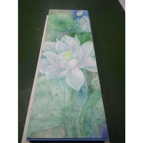 Lotus green and white color Natural Rubber eco-friendly slip-resistant Hot Yoga best yoga mat Fitness rubber mat