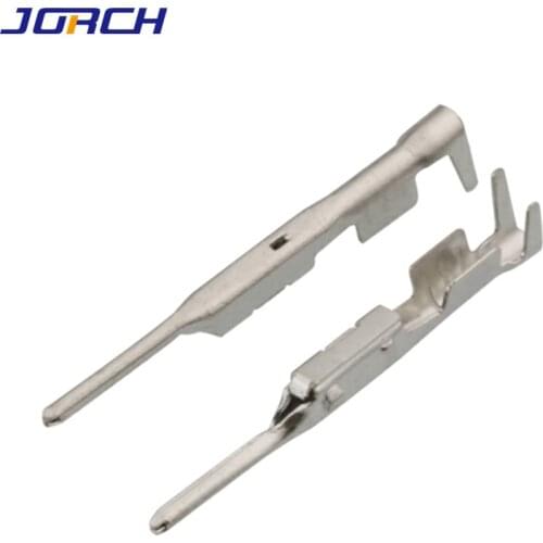 100Pcs 0.6mm series wire brass automotive terminal connector crimp loose terminals DJ612-0.6A for 7282-8851-30