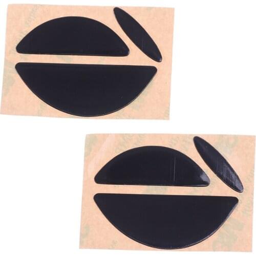 2 Sets/pack Black Mouse Feet Mice Skates For Logitech MX518 /G400 /G400S Mouse Good Quality