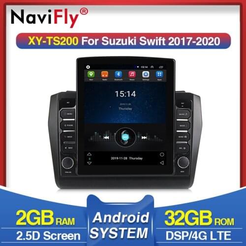 4G Android 9.7” For SUZUKI SWIFT 2017-2010 Multimedia Stereo Car DVD Player Navigation GPS Radio BT